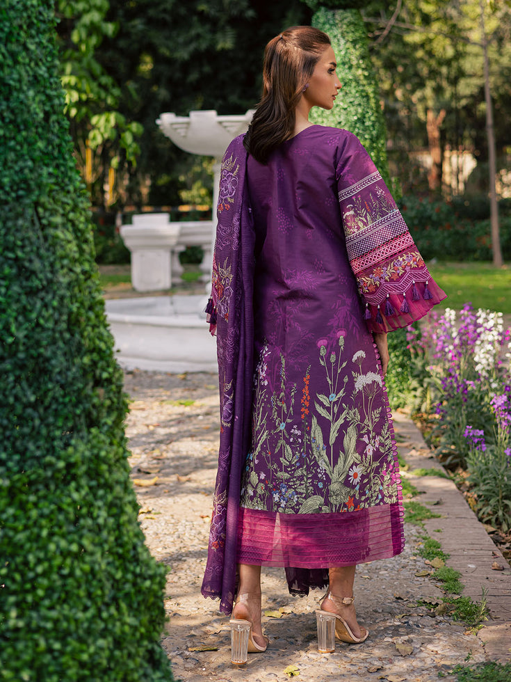 Parishay | IVY Bloom V2 Lawn | BLOOM-07 - House Of Hania