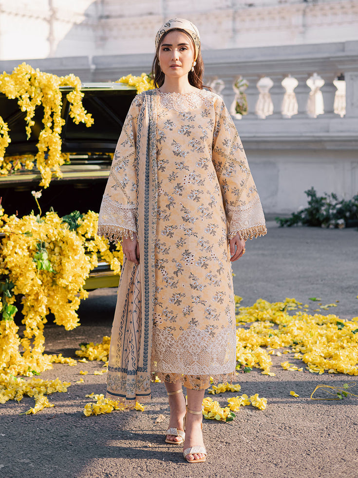 Parishay | IVY Bloom V2 Lawn | BLOOM-09 - House Of Hania