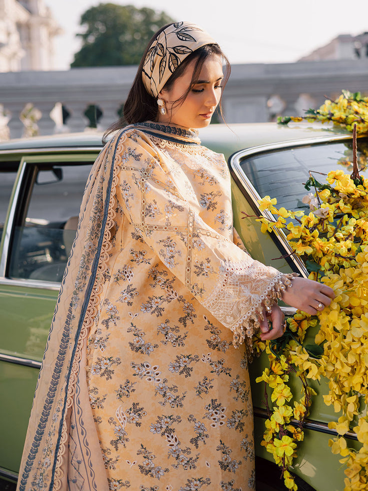 Parishay | IVY Bloom V2 Lawn | BLOOM-09 - House Of Hania