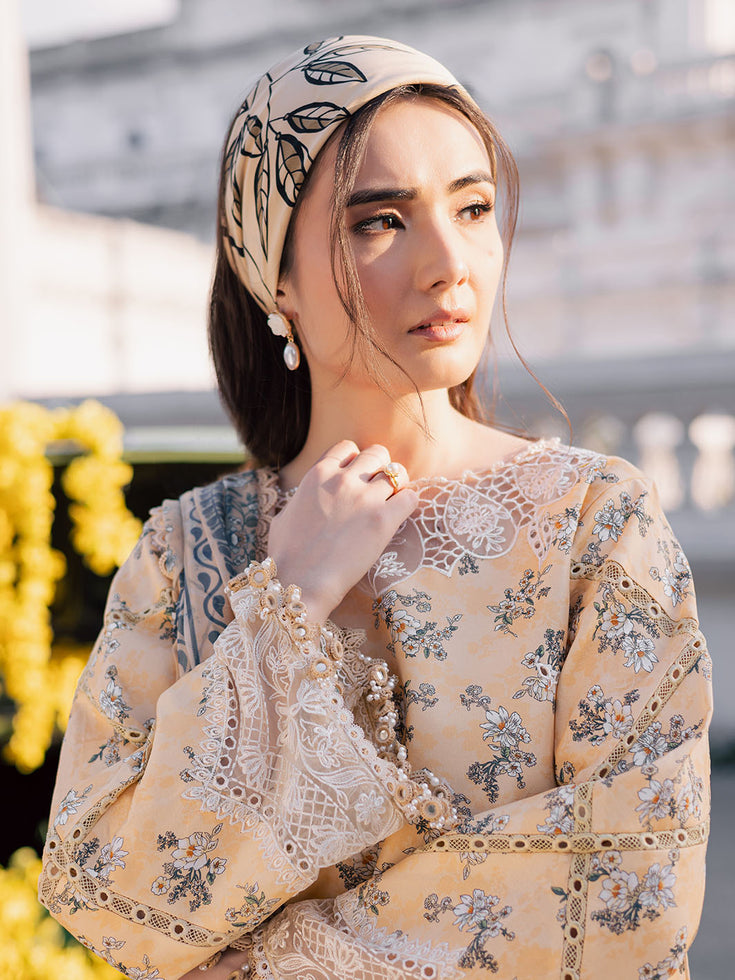 Parishay | IVY Bloom V2 Lawn | BLOOM-09 - House Of Hania