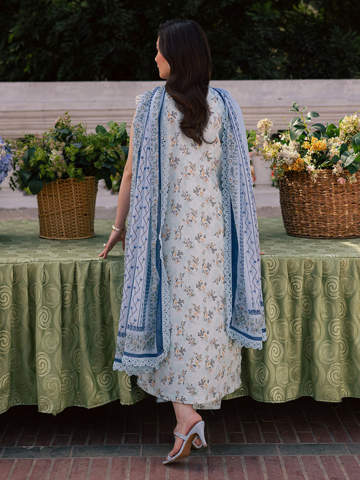 Parishay | IVY Bloom V2 Lawn | BLOOM-10 - House Of Hania