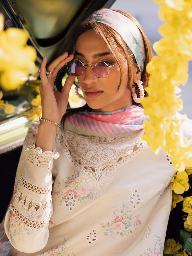 Parishay | IVY Bloom V2 Lawn | BLOOM-12 - House Of Hania