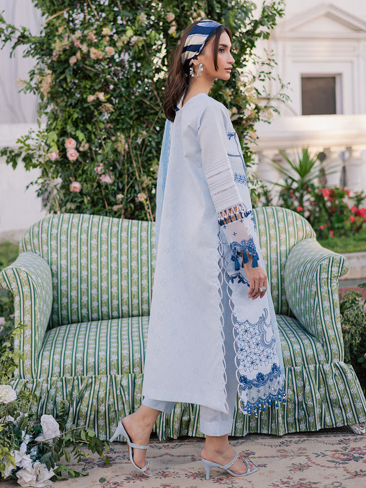 Parishay | IVY Bloom V2 Lawn | BLOOM-13 - House Of Hania