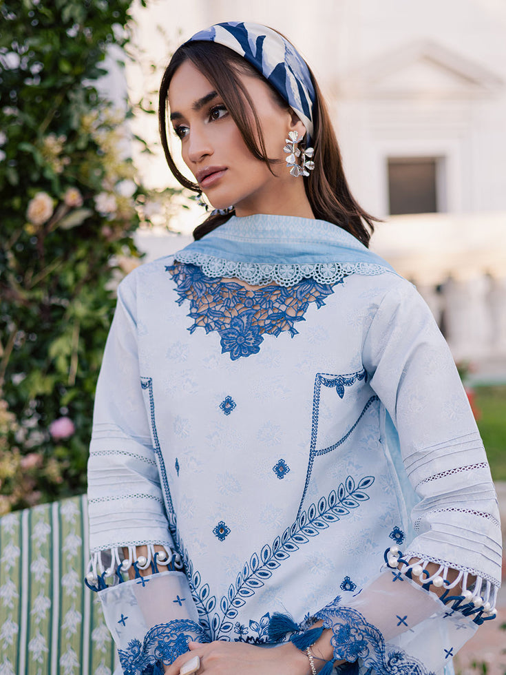 Parishay | IVY Bloom V2 Lawn | BLOOM-13 - House Of Hania