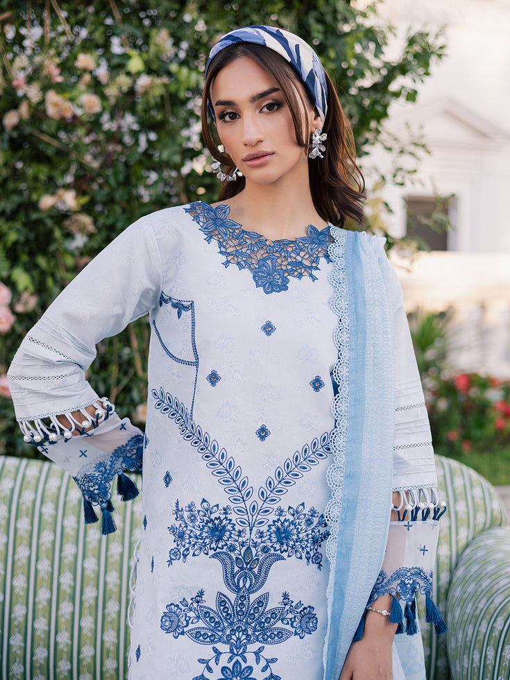 Parishay | IVY Bloom V2 Lawn | BLOOM-13 - House Of Hania