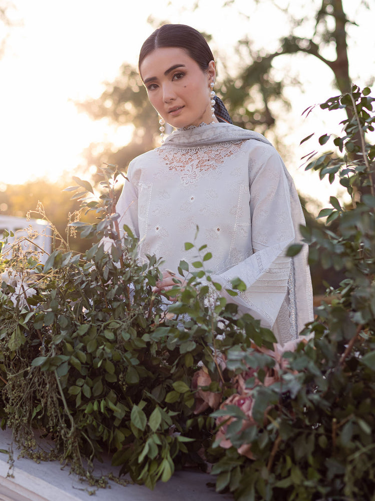 Parishay | IVY Bloom V2 Lawn | BLOOM-14 - House Of Hania