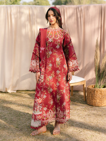 Parishay | Ivy Bloom Luxury Lawn | IVY-02 - House Of Hania