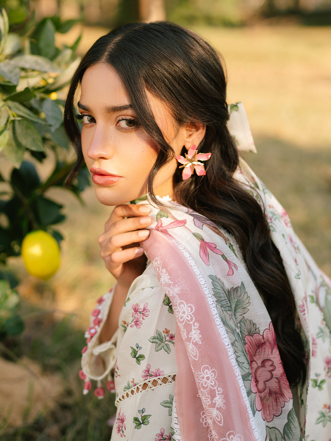 Parishay | Ivy Bloom Luxury Lawn | IVY-05 - House Of Hania