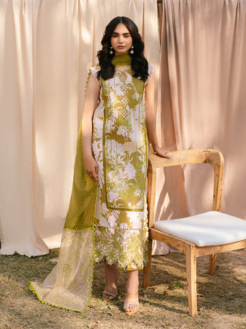 Parishay | Ivy Bloom Luxury Lawn | IVY-12 - House Of Hania