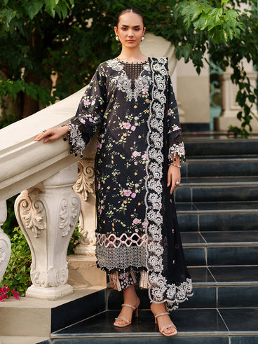 Parishay | Ivy Bloom Winter | IW-01 | 3 PC Winter - House Of Hania