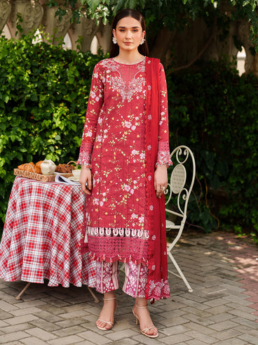 Parishay | Ivy Bloom Winter | IW-02 | 3 PC Winter - House Of Hania