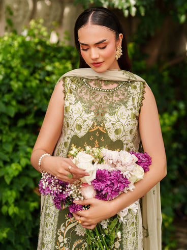 Parishay | Ivy Bloom Winter | IW-03 | 3 PC Winter - House Of Hania