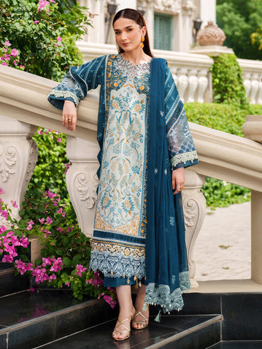 Parishay | Ivy Bloom Winter | IW-04 | 3 PC Winter - House Of Hania