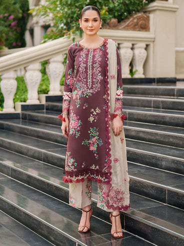 Parishay | Ivy Bloom Winter | IW-06 | 3 PC Winter - House Of Hania