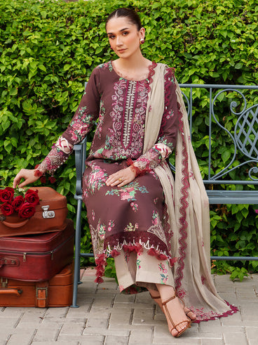 Parishay | Ivy Bloom Winter | IW-06 | 3 PC Winter - House Of Hania