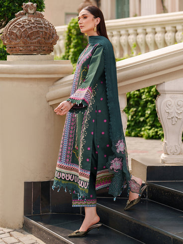 Parishay | Ivy Bloom Winter | IW-07 | 3 PC Winter - House Of Hania