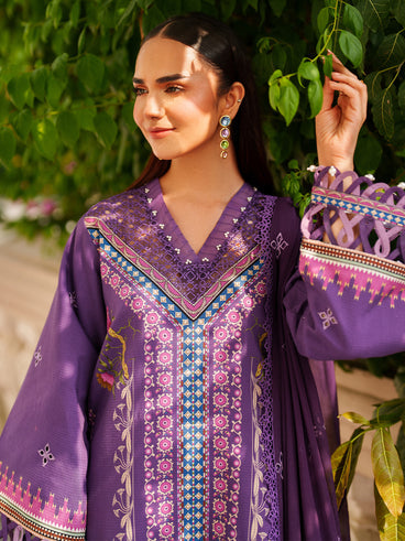 Parishay | Ivy Bloom Winter | IW-08 | 3 PC Winter - House Of Hania
