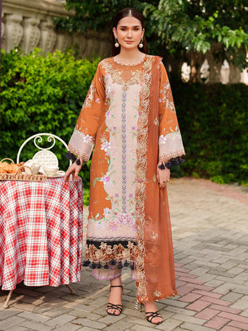 Parishay | Ivy Bloom Winter | IW-12 | 3 PC Winter - House Of Hania