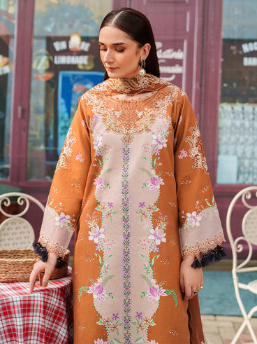 Parishay | Ivy Bloom Winter | IW-12 | 3 PC Winter - House Of Hania