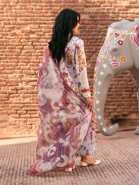 Parishay | Matsani Luxury Lawn 25 | MI - 10 - House Of Hania