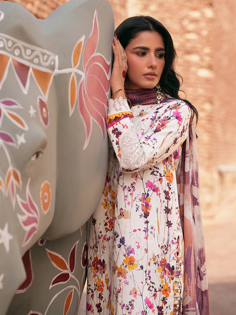 Parishay | Matsani Luxury Lawn 25 | MI - 10 - House Of Hania