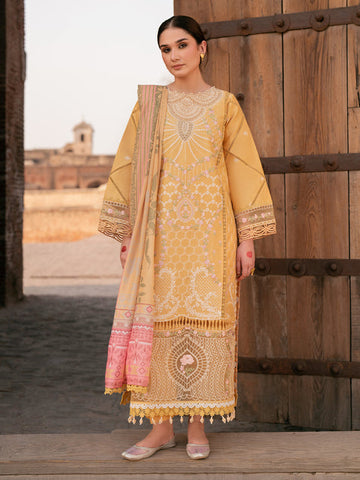 Parishay | Matsani Luxury Lawn 25 | MI - 11 - House Of Hania