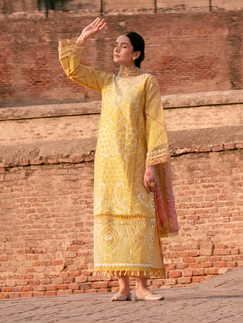 Parishay | Matsani Luxury Lawn 25 | MI - 11 - House Of Hania