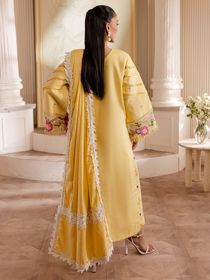 Parishay | Mira Winter | MW-01 | 3 PC Khaddar - House Of Hania