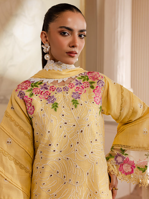 Parishay | Mira Winter | MW-01 | 3 PC Khaddar - House Of Hania