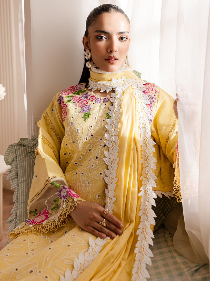 Parishay | Mira Winter | MW-01 | 3 PC Khaddar - House Of Hania