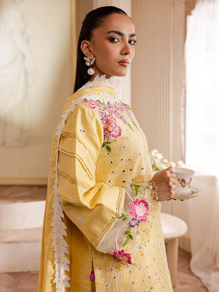 Parishay | Mira Winter | MW-01 | 3 PC Khaddar - House Of Hania