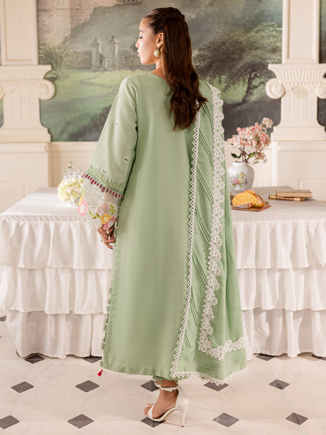 Parishay | Mira Winter | MW-02 | 3 PC Khaddar - House Of Hania