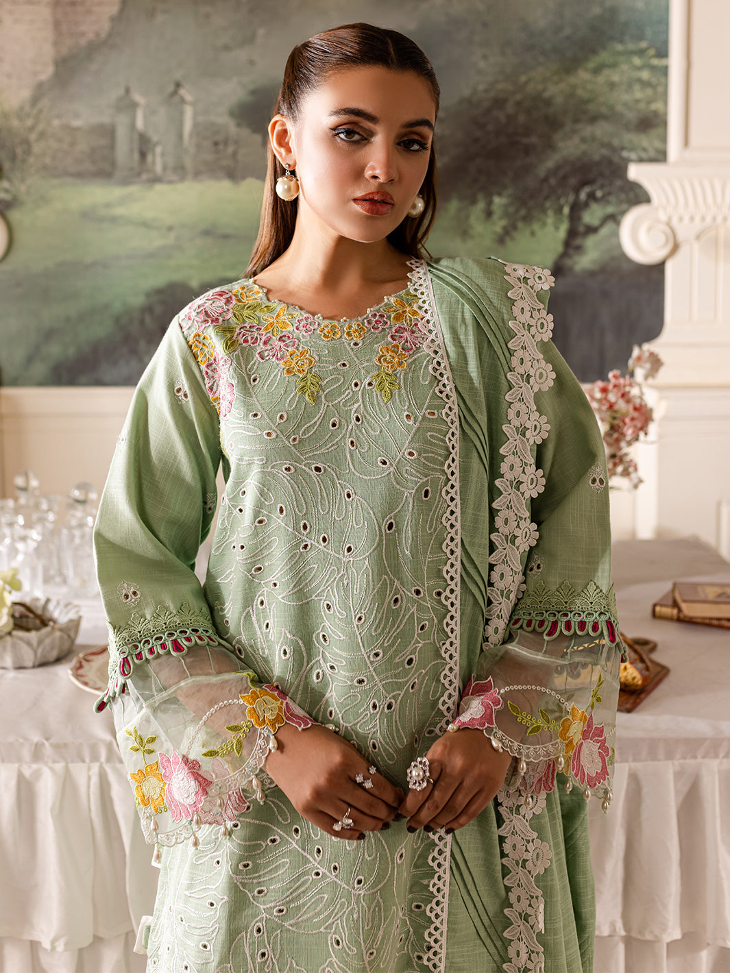 Parishay | Mira Winter | MW-02 | 3 PC Khaddar - House Of Hania