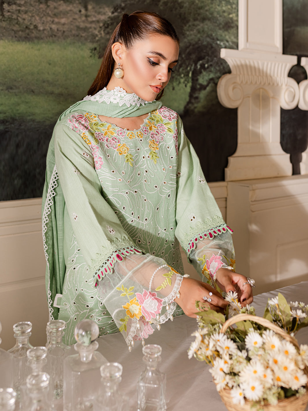 Parishay | Mira Winter | MW-02 | 3 PC Khaddar - House Of Hania