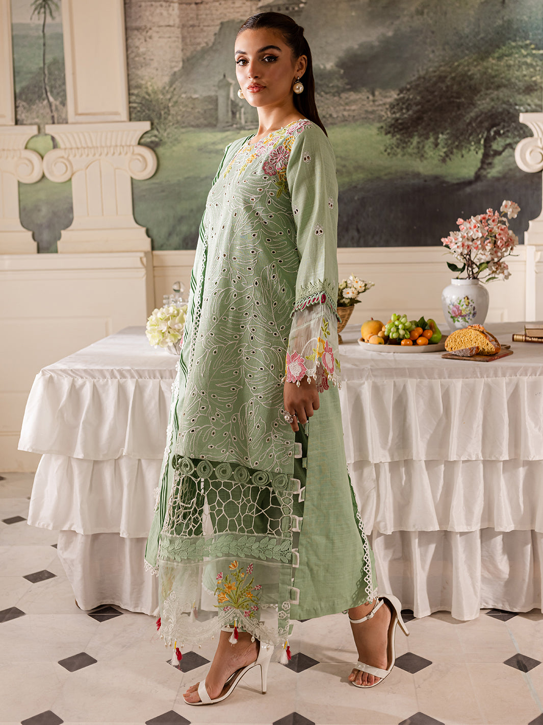 Parishay | Mira Winter | MW-02 | 3 PC Khaddar - House Of Hania