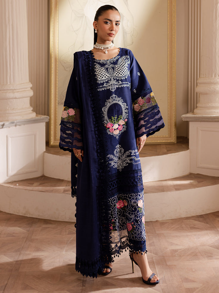 Parishay | Mira Winter | MW-03 | 3 PC Khaddar - House Of Hania
