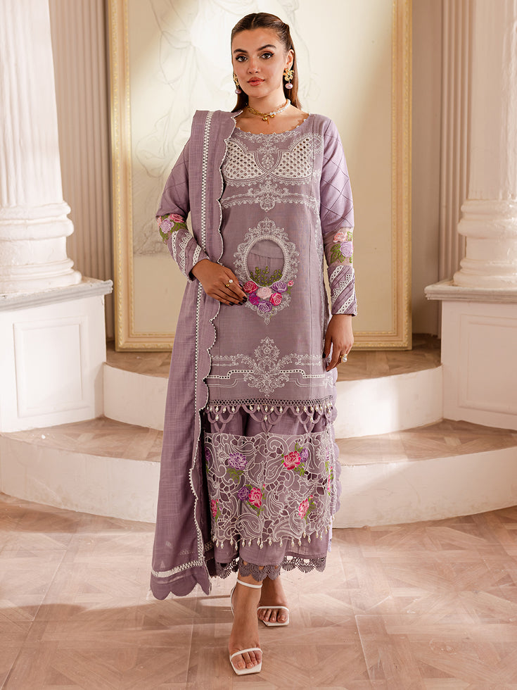 Parishay | Mira Winter | MW-04 | 3 PC Khaddar - House Of Hania