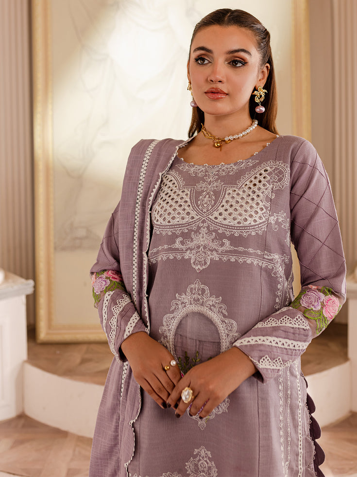 Parishay | Mira Winter | MW-04 | 3 PC Khaddar - House Of Hania