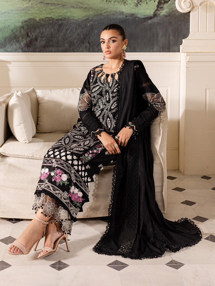 Parishay | Mira Winter |  MW-07 | 3 PC Crepe - House Of Hania