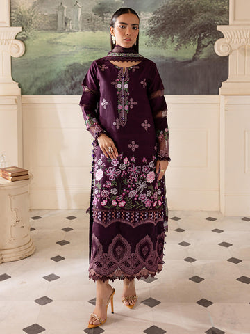 Parishay | Mira Winter | MW-10 | 3 PC Crepe - House Of Hania