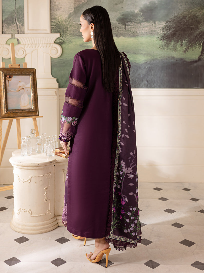 Parishay | Mira Winter | MW-10 | 3 PC Crepe - House Of Hania