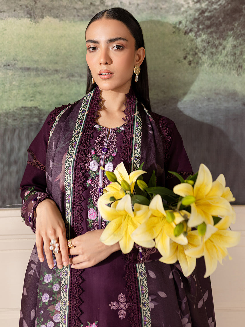 Parishay | Mira Winter | MW-10 | 3 PC Crepe - House Of Hania