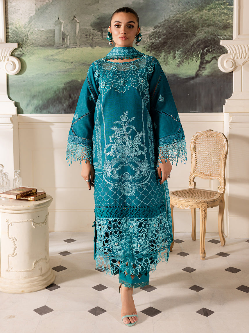 Parishay | Mira Winter | MW-12 | 3 PC Khaddar - House Of Hania