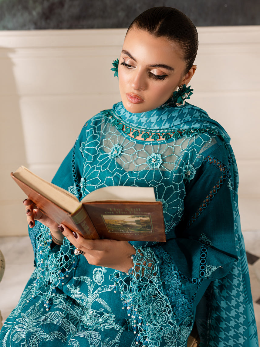 Parishay | Mira Winter | MW-12 | 3 PC Khaddar - House Of Hania