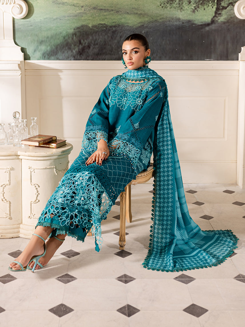 Parishay | Mira Winter | MW-12 | 3 PC Khaddar - House Of Hania