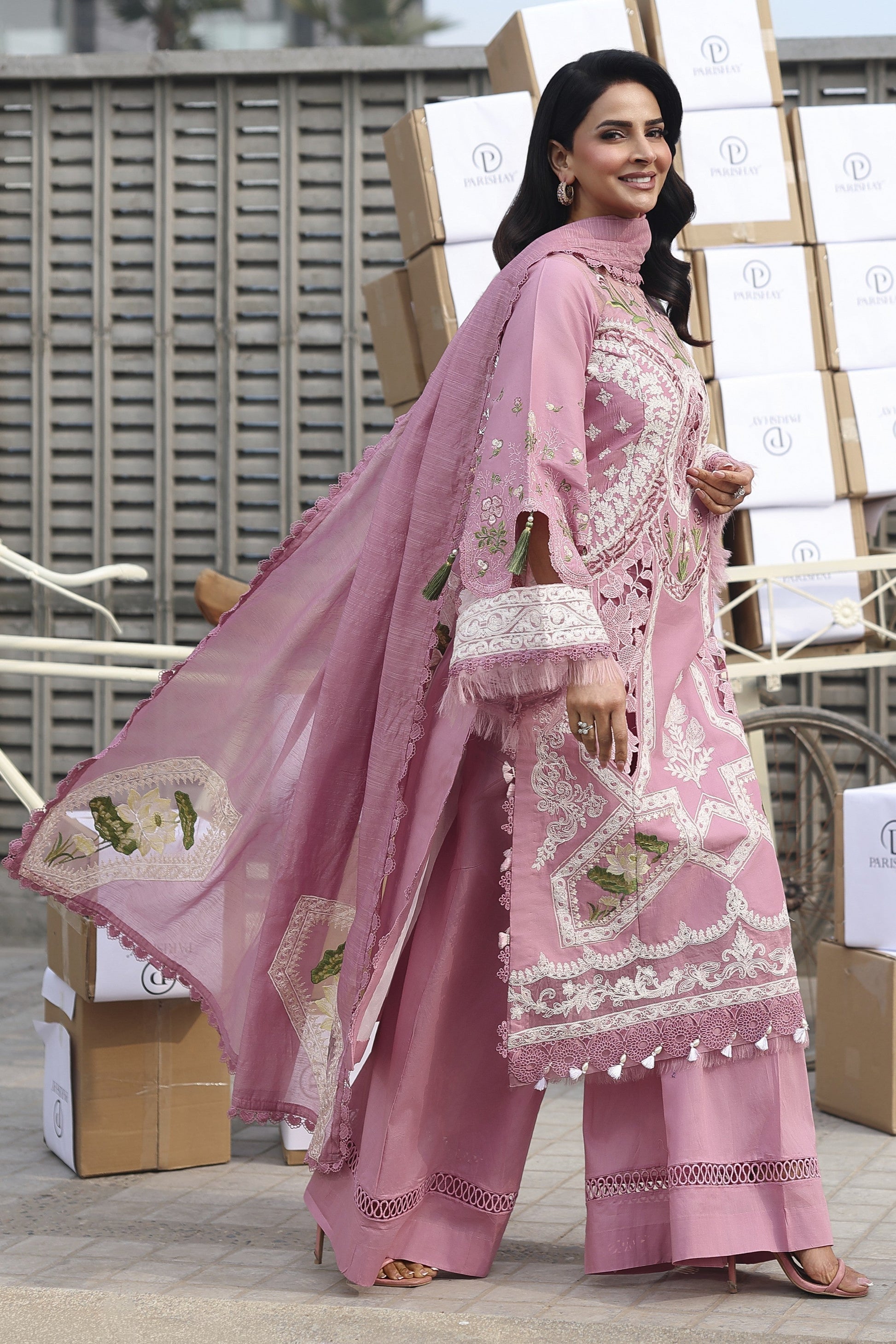 Parishay | Monaco Luxury Lawn 2026 | MN-02 | 3 PC LAWN - House Of Hania
