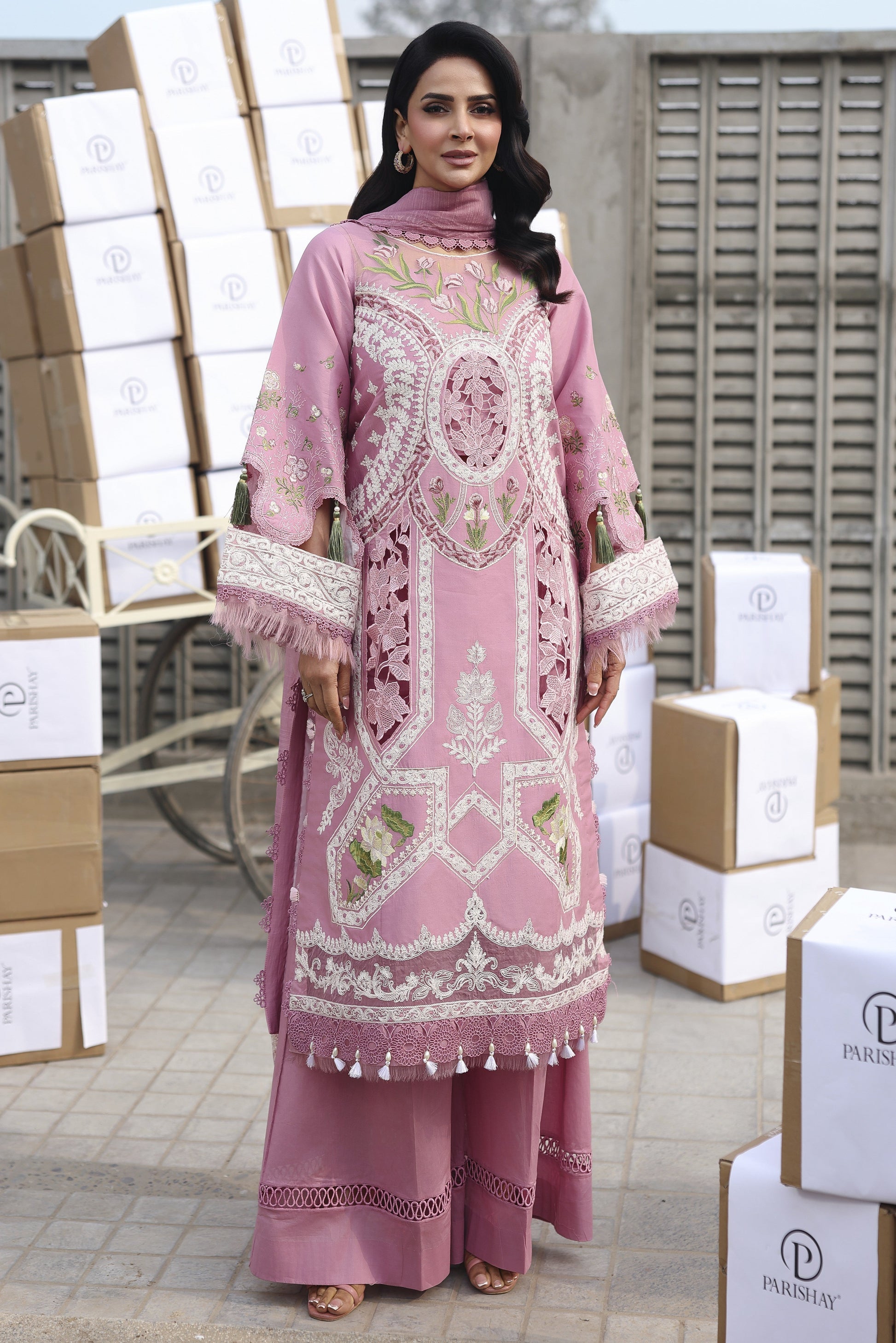 Parishay | Monaco Luxury Lawn 2026 | MN-02 | 3 PC LAWN - House Of Hania