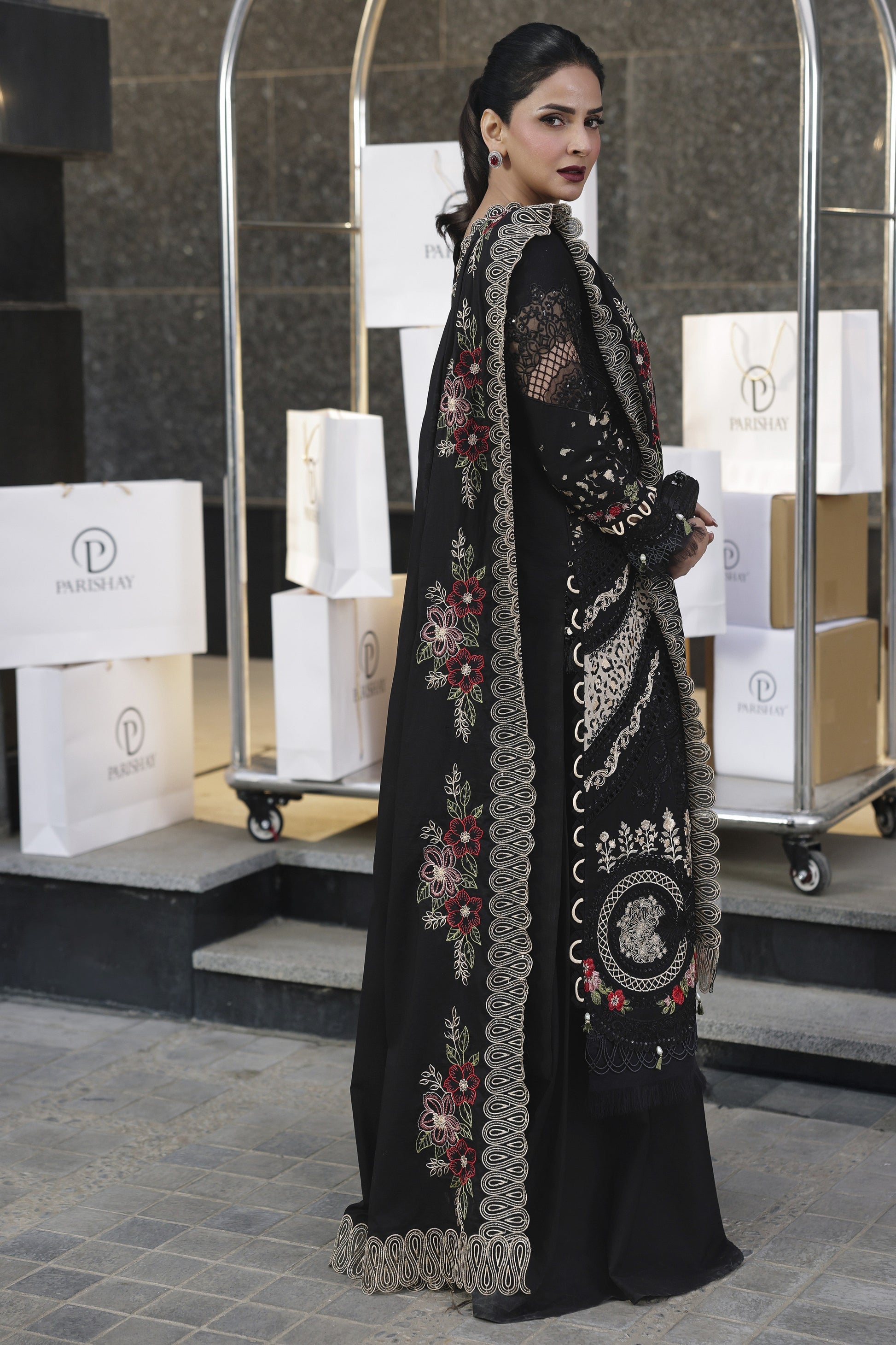 Parishay | Monaco Luxury Lawn 2026 | MN-03 | 3 PC LAWN - House Of Hania