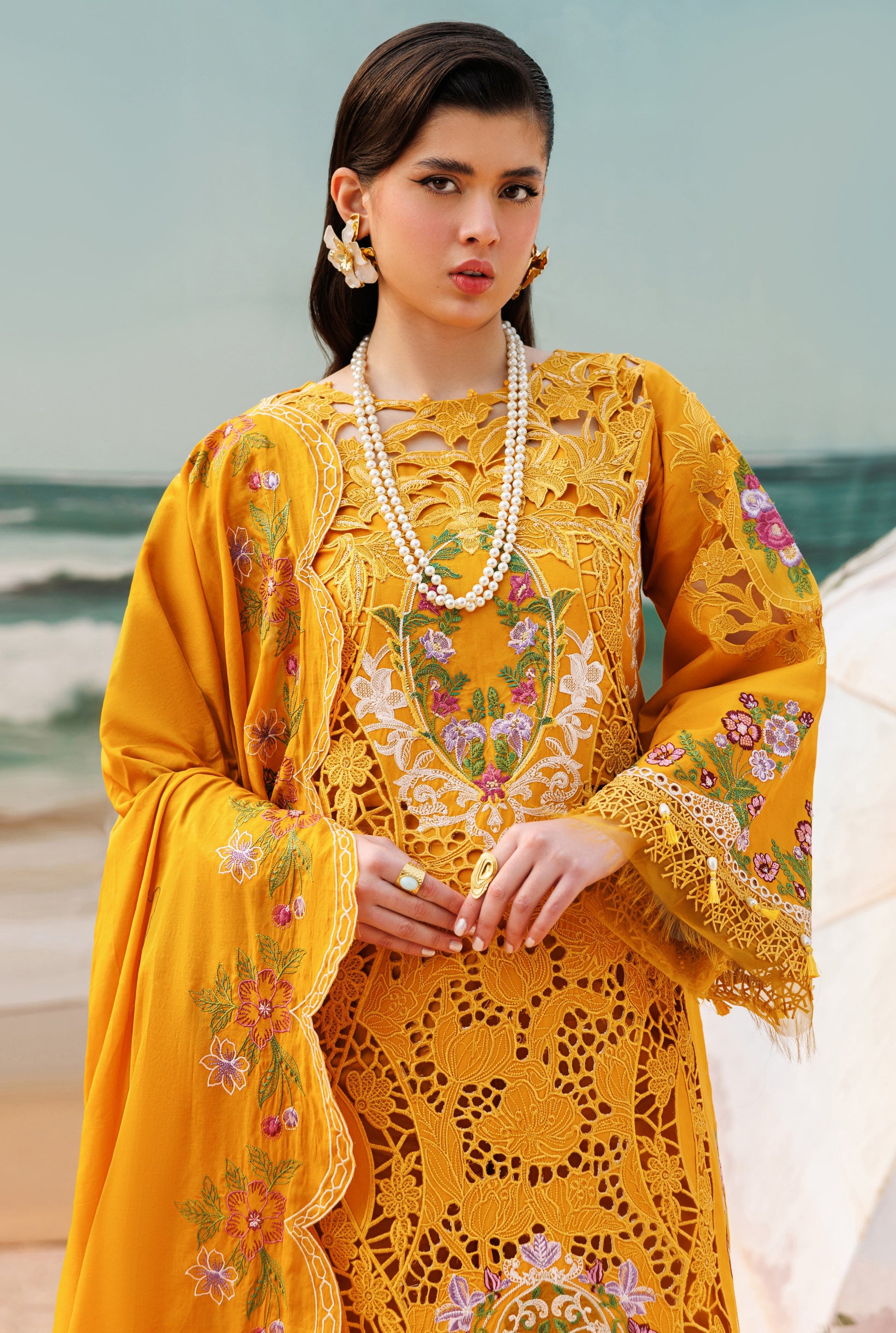 Parishay | Monaco Luxury Lawn 2026 | MN-08 | 3 PC LAWN - House Of Hania