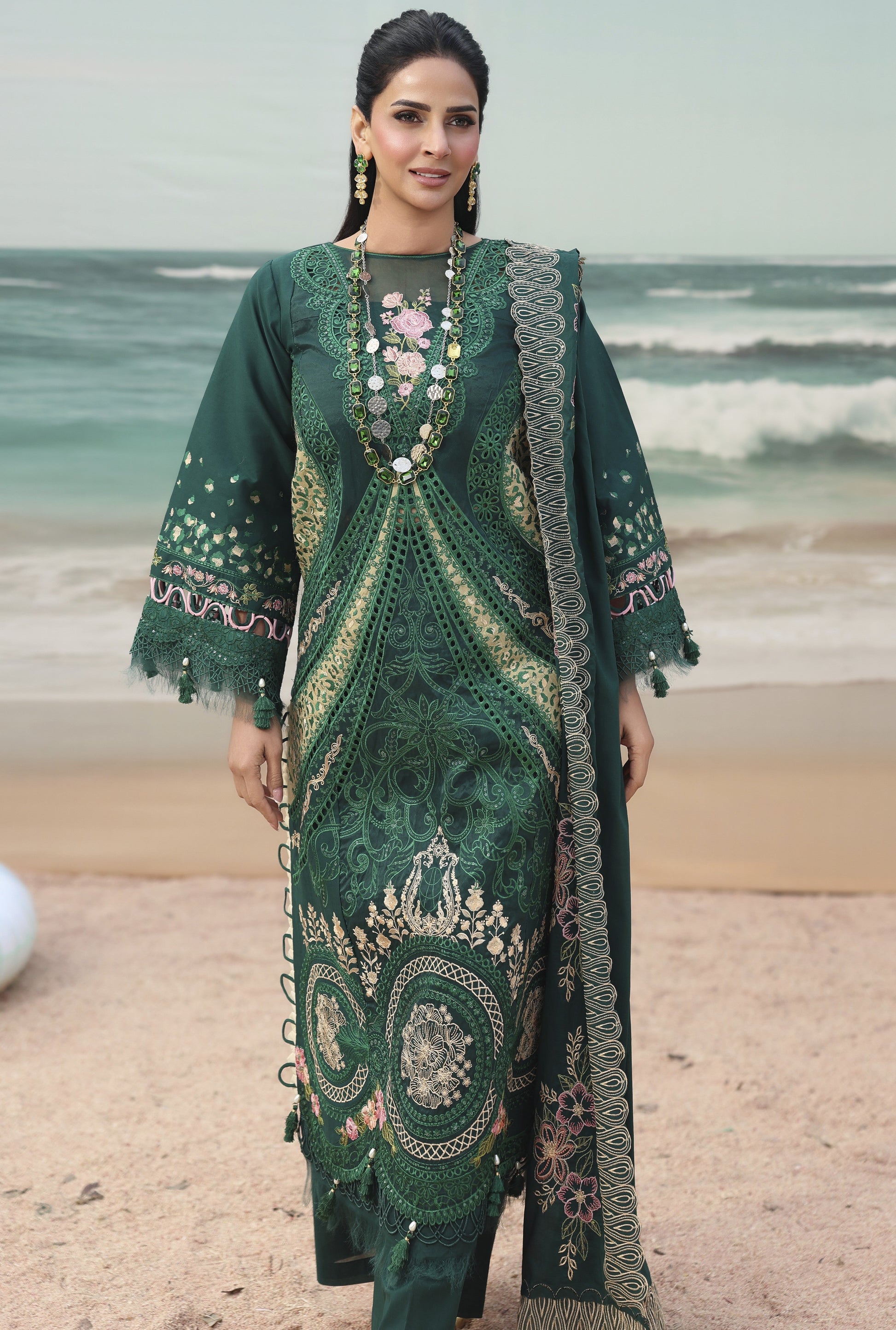 Parishay | Monaco Luxury Lawn 2026 | MN-09 | 3 PC LAWN - House Of Hania